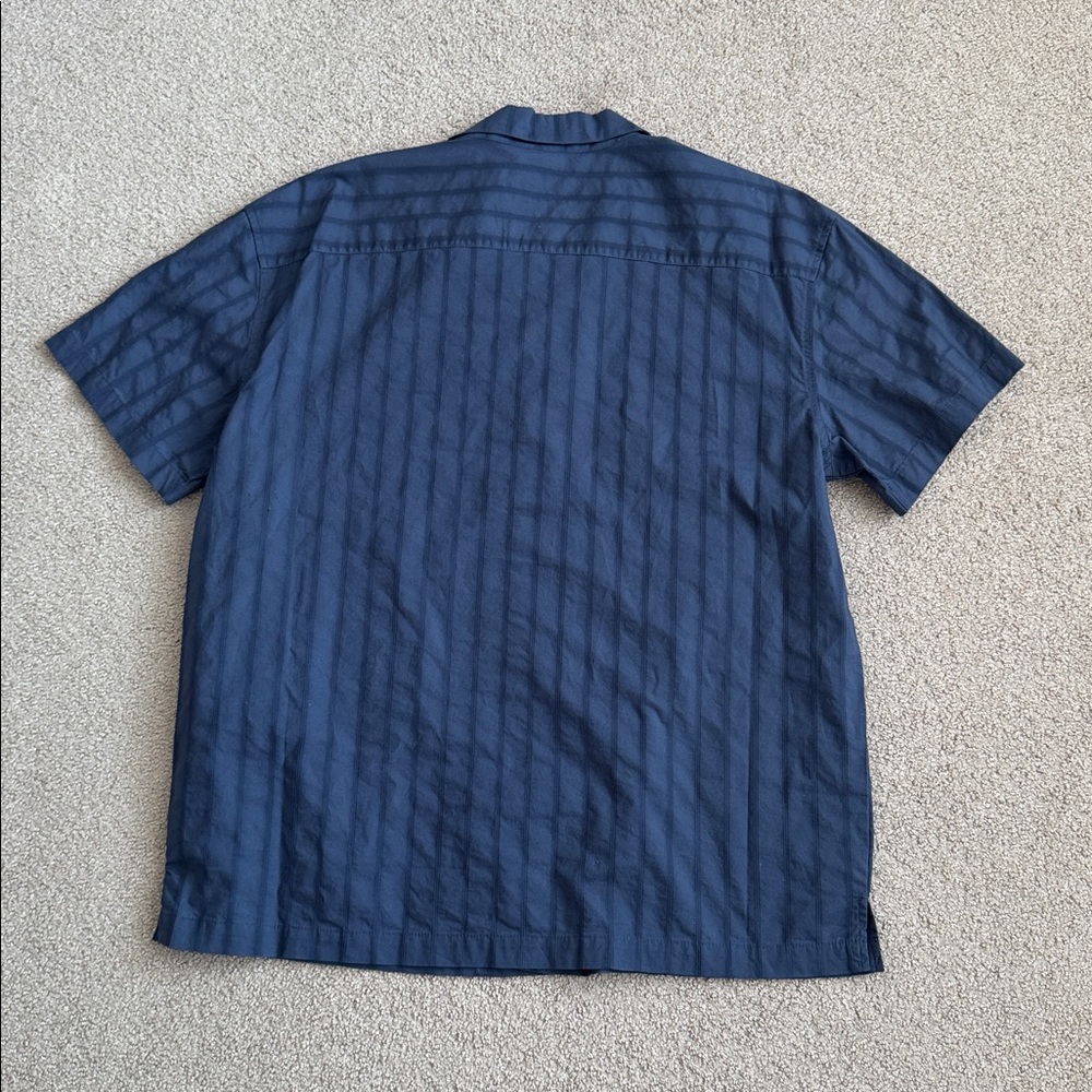 NWT Goodfellow & Co Men’s Short Sleeve Button Down Cubano Shirt - Size: Large - Picture 6 of 6